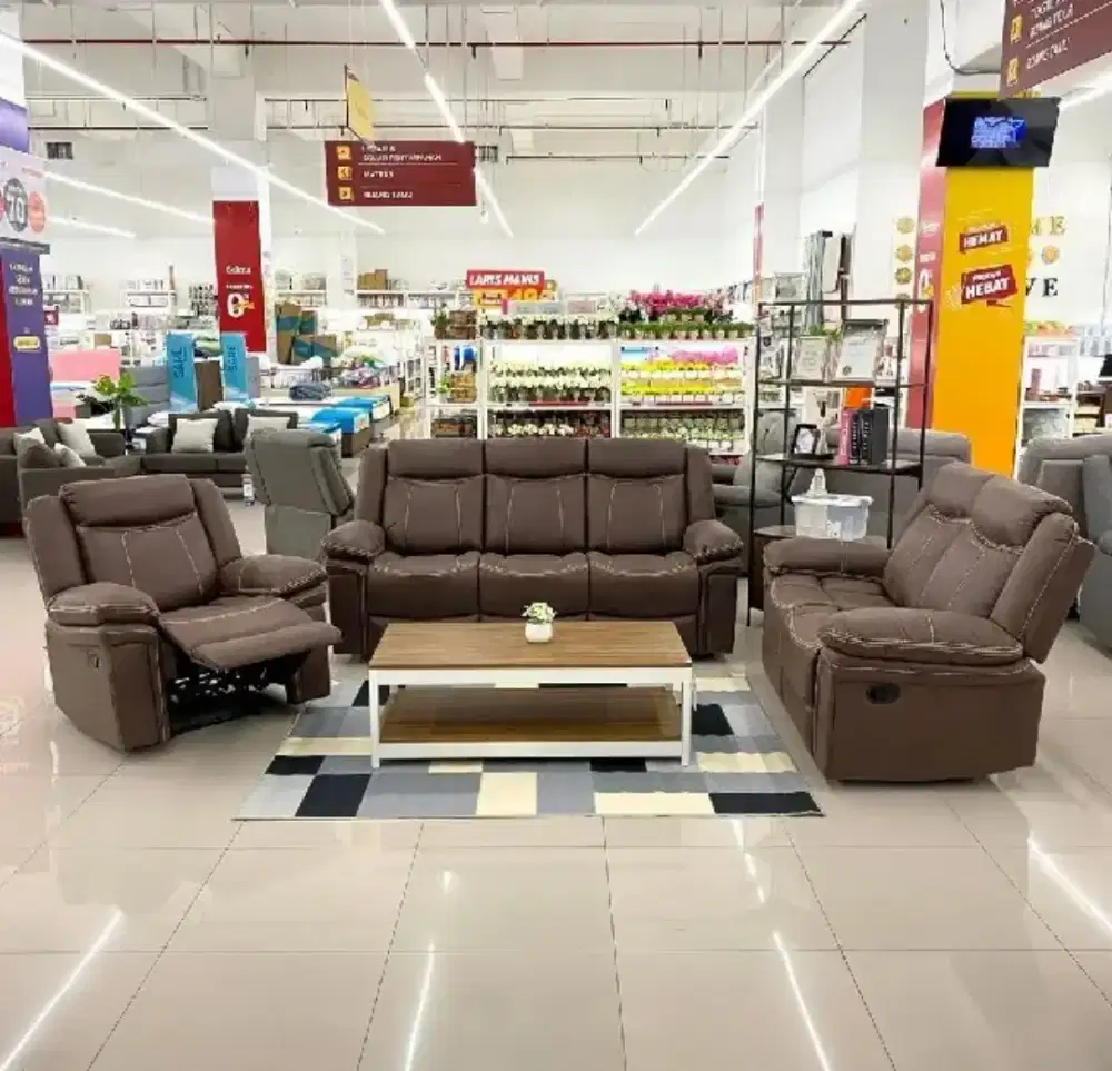 Promo Sofa Set Recliner