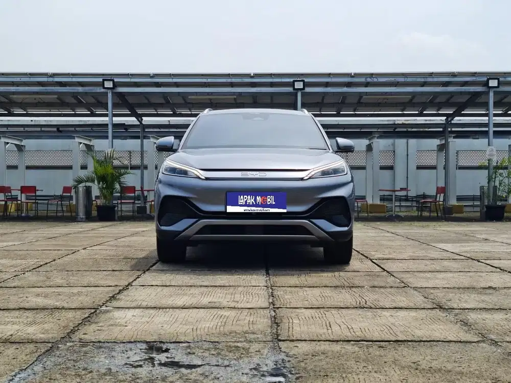 Good Condition !!! BYD Atto 3 Superior Listrik AT 2024 Abu KM 17RB