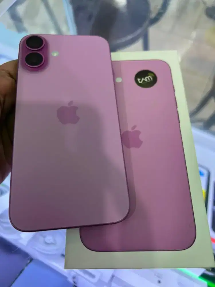 IPHONE 16 PLUS 256 GRS RESMI FEB 2026 BH 100%