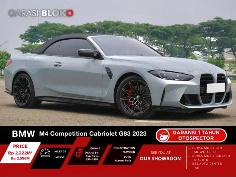 M4 Competition  G83 Cabriolet 2023
