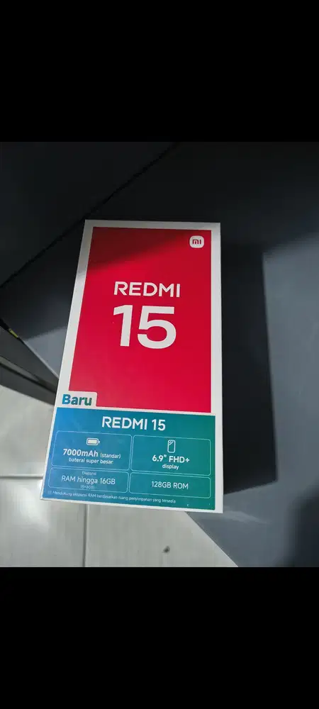 PROMO NEW REDMI 15 GARANSI XIAOMI INDONESIA!! BISA KREDIT TANPA DP!!