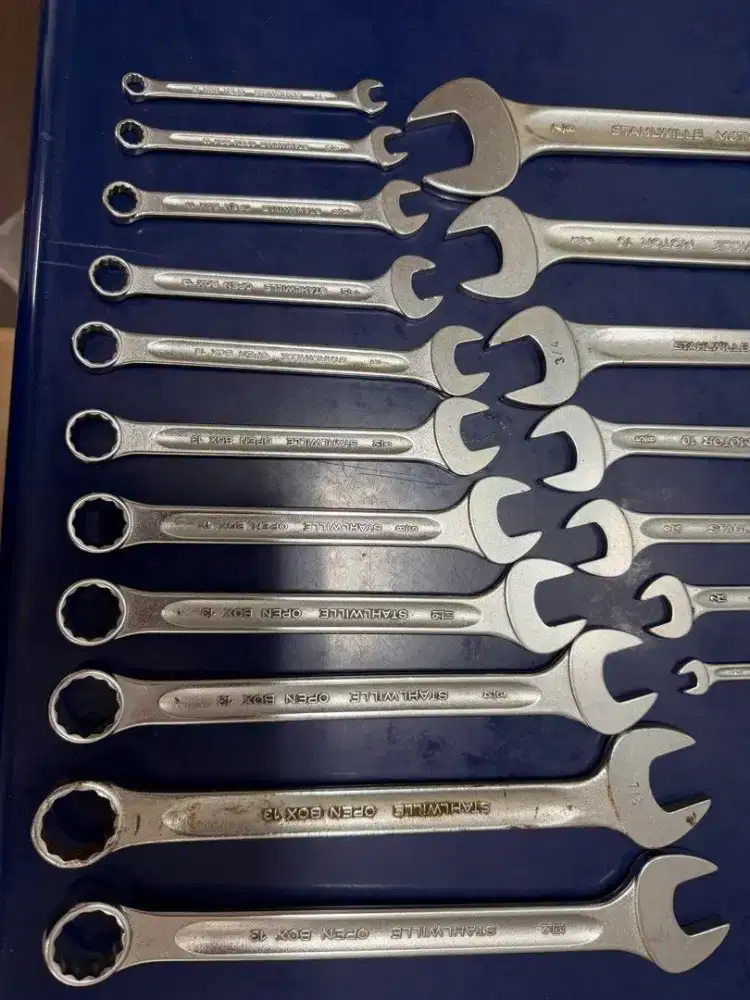 Stahlwille 15 kunci ring atau kunci pas kombinasi
