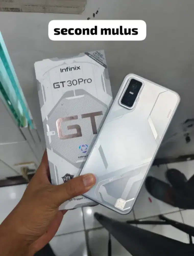 SECOND INFINIX GT30 PRO 8+256GB MULUS