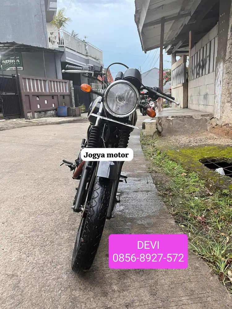 Dijual Kawasaki w175 th 2018 motor second harga terjangkau