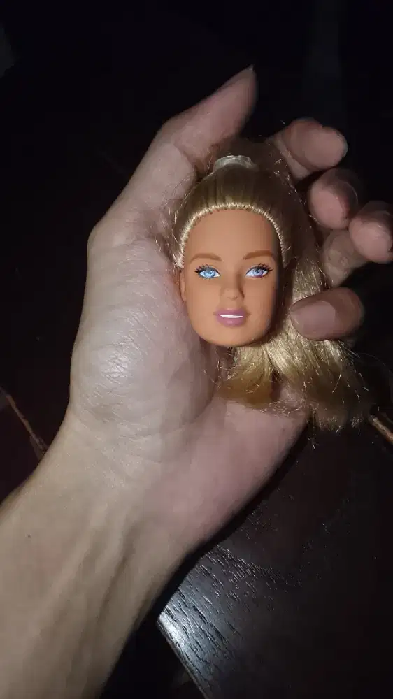 Kepala Boneka Barbie Mattel