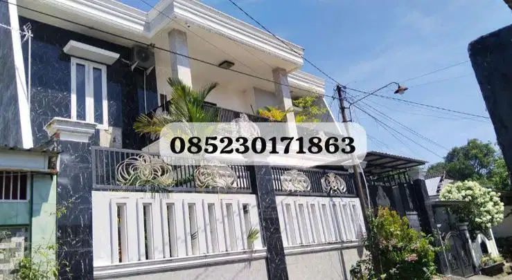 JUAL RUMAH 2 LANTAI BESERTA ISINYA!!!