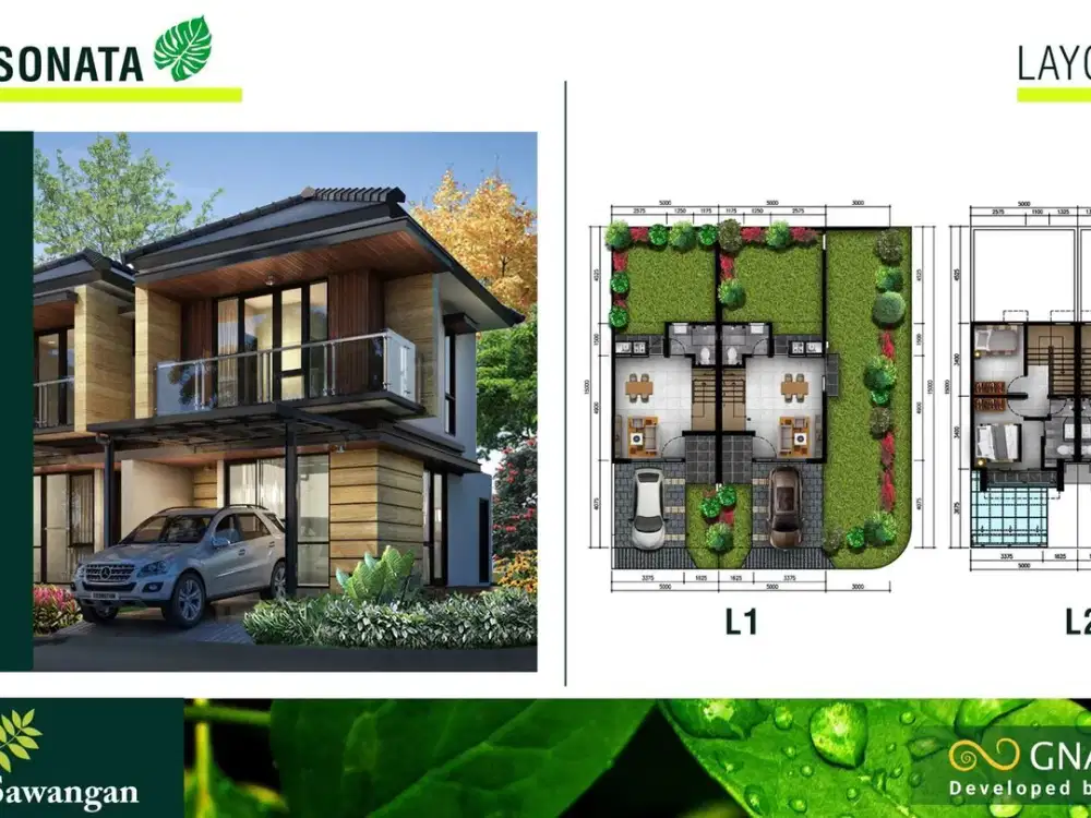 Rumah Primary 2 Lt di Sawangan Dekat The Park Mall Dibantu KPR J-31110