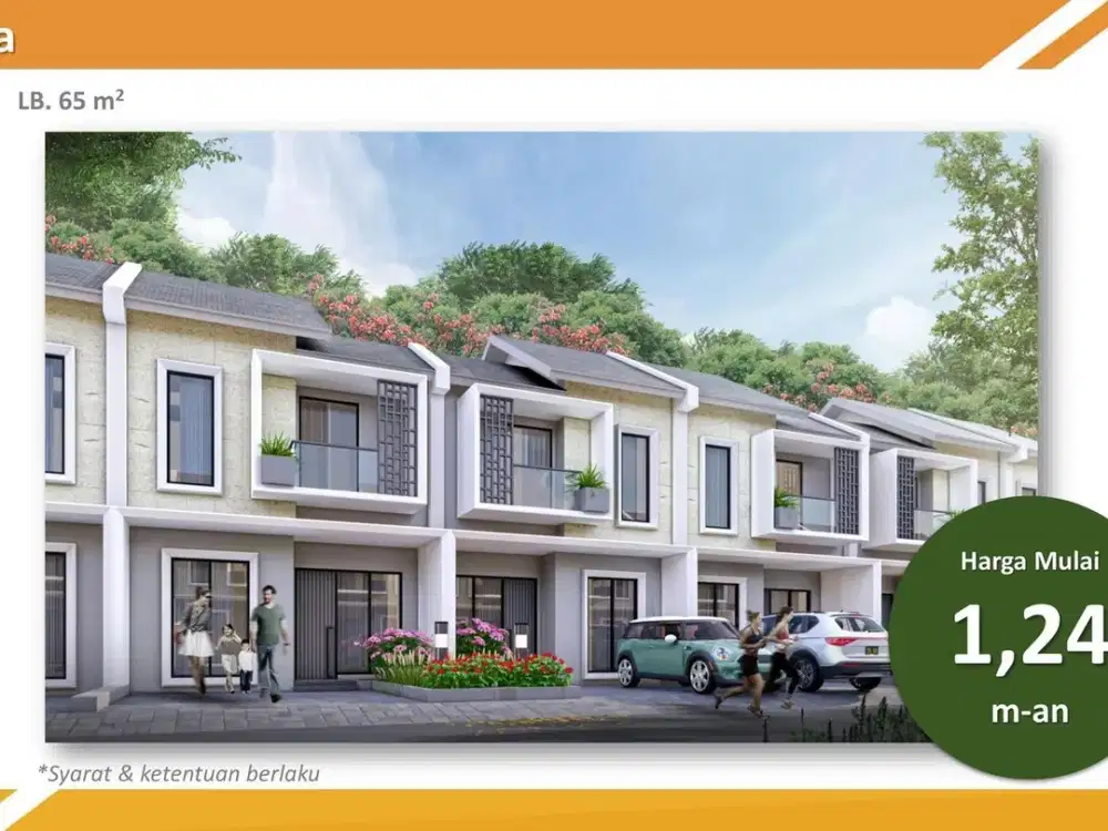 Rumah Primary 2 Carport dekat Mal Ciputra Cibubur Dibantu KPR J-29461