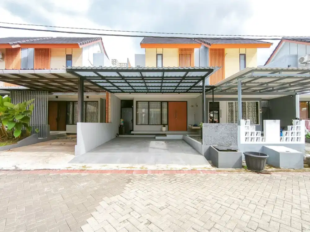 Rumah Cantik 2 Carport Bisa Nego 10 Mnt ke RS Dr.M.Hassan Toto J-26351
