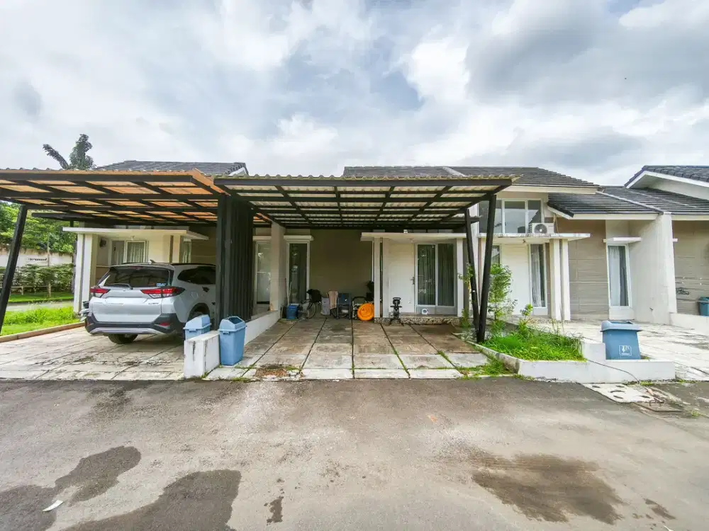 Rumah SHM 2 Carport 10 Menit ke RSU Hermina Serpong Bisa KPR J-31097