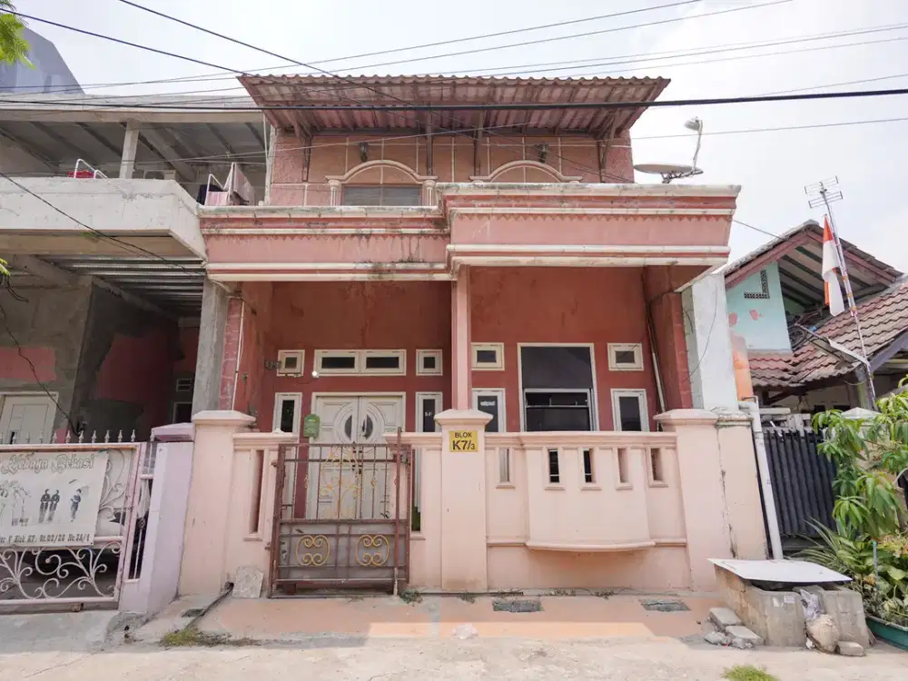 Rumah 2 Lantai Murah 6 Menit ke RS Taman Harapan Baru Bisa KPR J-26732