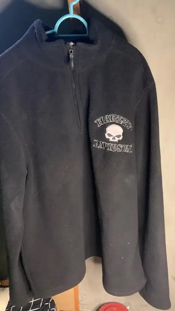 sweater/ fleece pullover harley davidson ori
