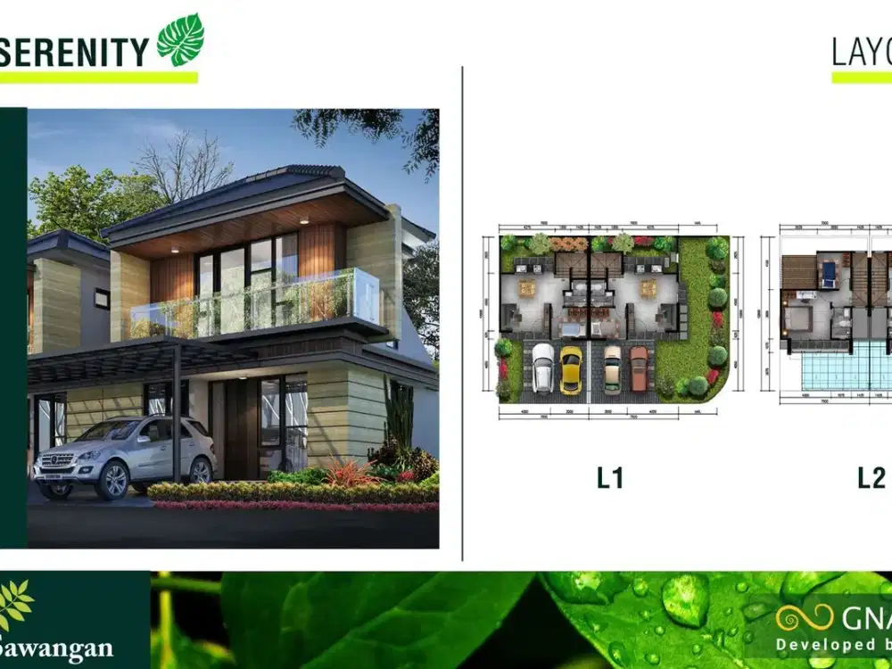 Rumah Primary Baru 15 Menit ke RS Brawijaya Sawangan Siap Huni J-31107