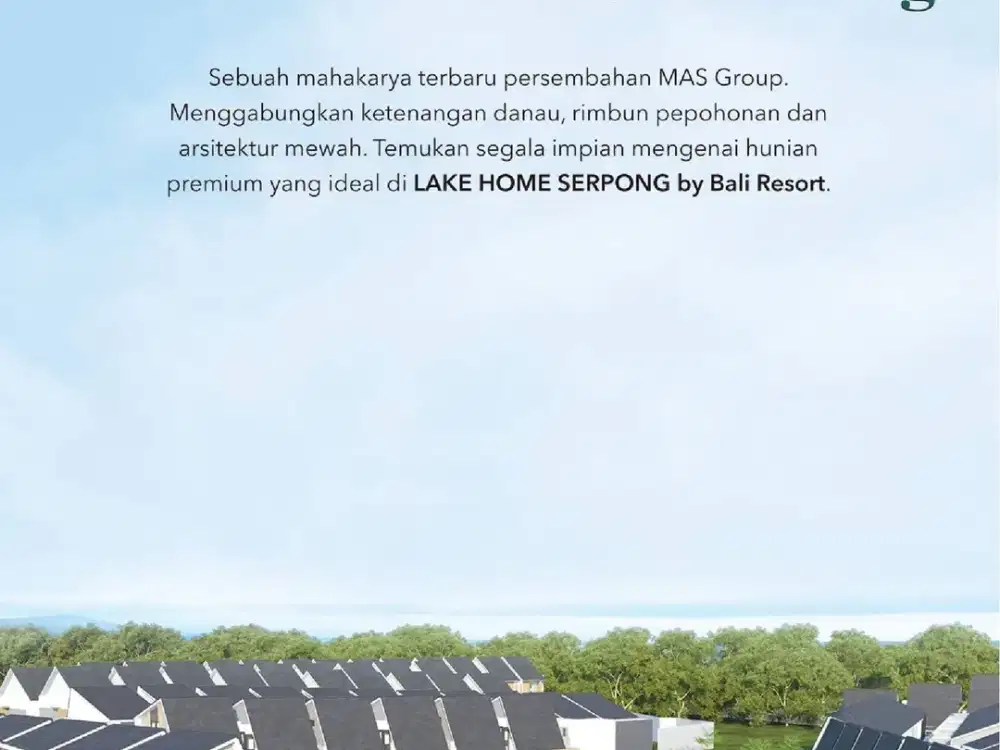 Rumah Primary Fasilitas Lengkap dekat Paradise Walk Serpong J-30075