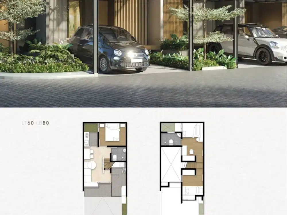 Rumah Primary Cantik dekat Mall Paradise Walk Serpong Siap KPR J-31354