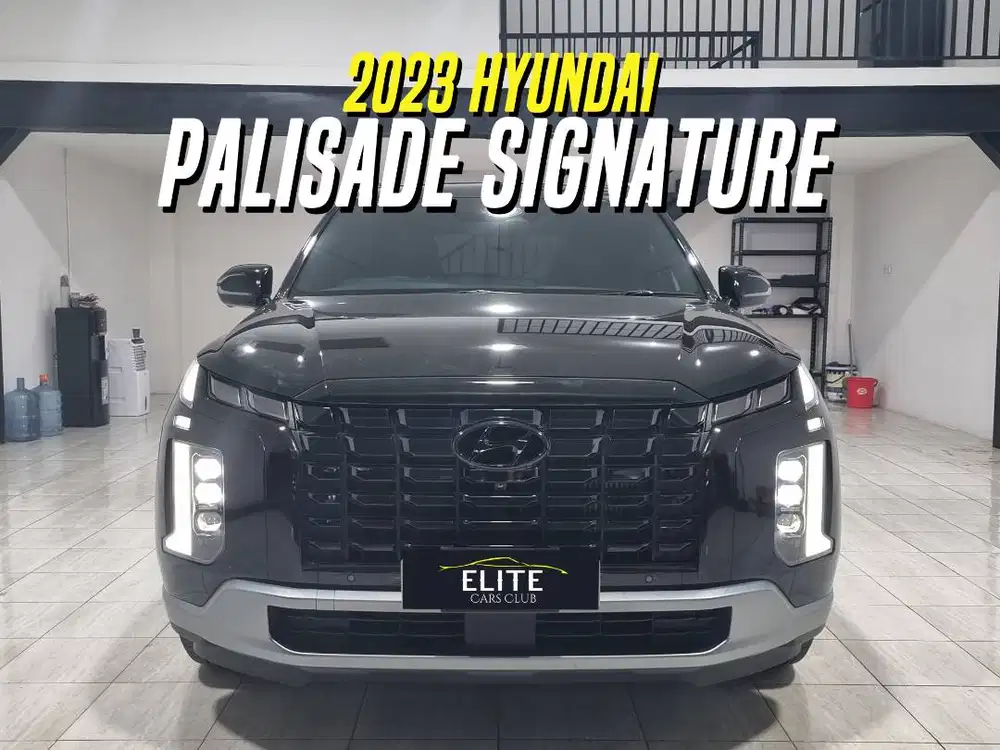 Hyundai Palisade 2.2 Signature 2023 Black on Red Hitam