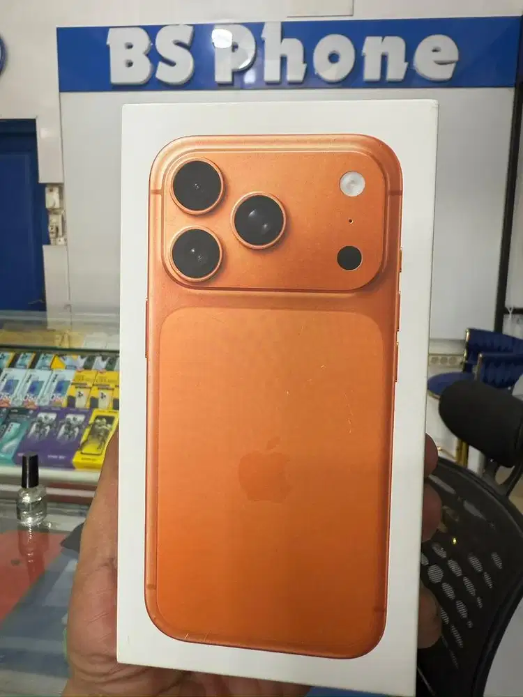 [Baru] iPhone 17 Pro 256GB Warna Orange Garansi Resmi iBox