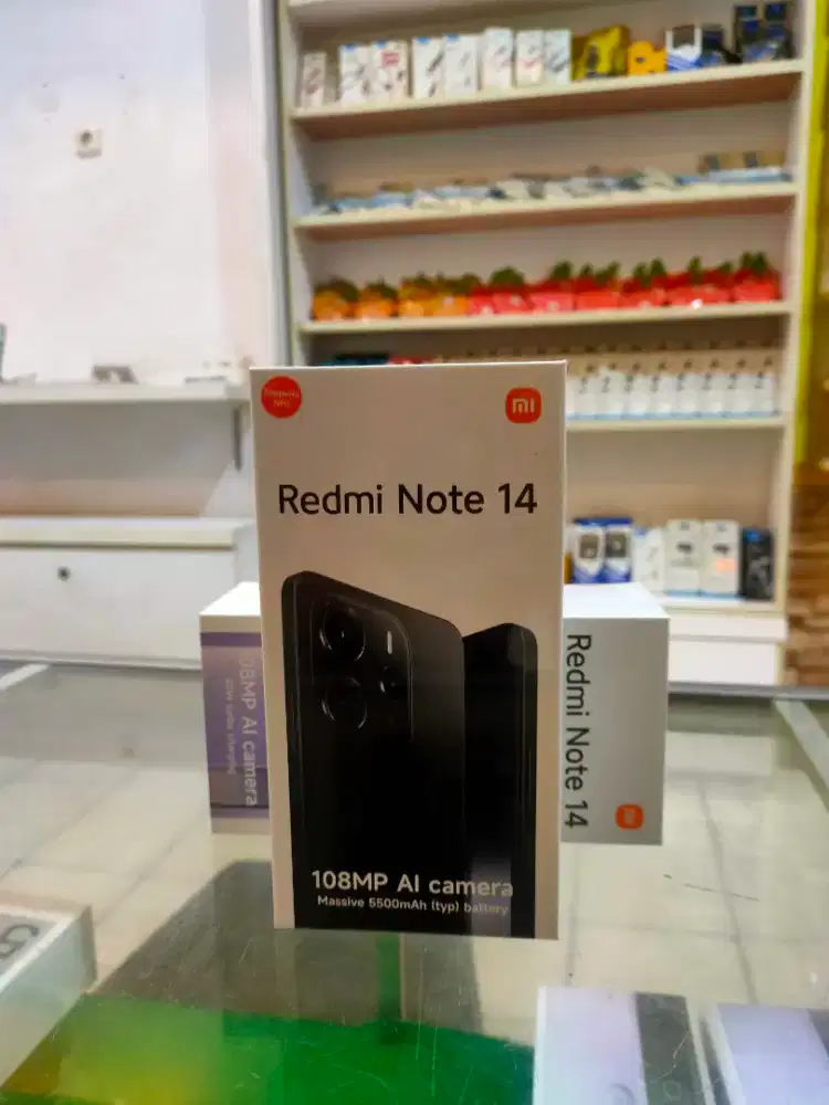REDMI NOTE 14 8/128GB GARANSI RESMI SEGEL