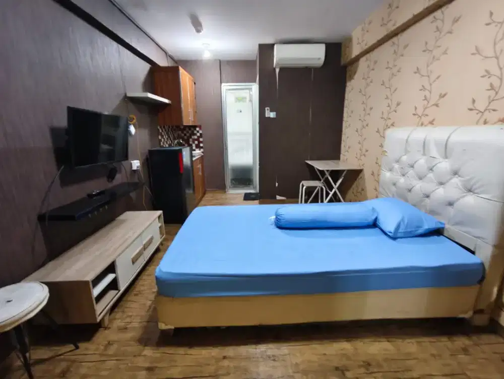 Disewakan 3 bln apartement bassura studio furnish