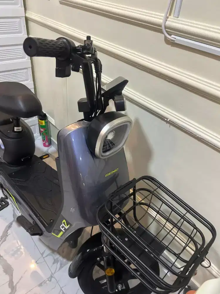 Sepeda listrik genio atura 5bulan pakai