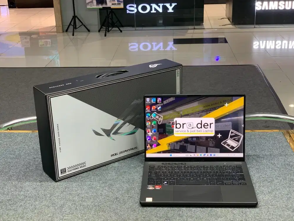 ASUS ROG ZEPHYRUS GA402R CPU RYZEN 9-6900HS VGA AMD RX6700S 16GB/512GB