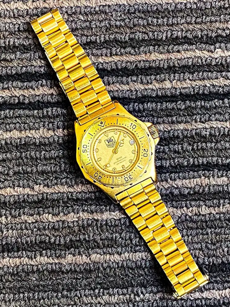 TAG Heuer 3000 Professional Gold never fades