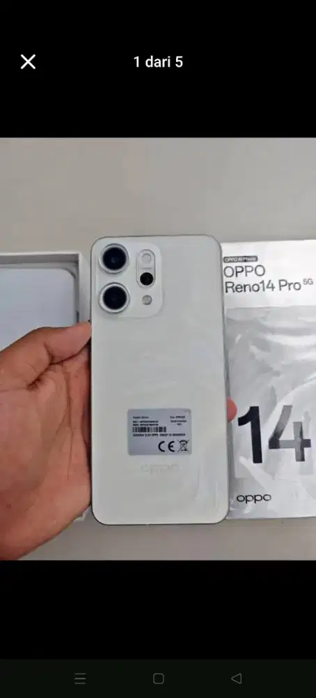 Oppo Reno 14 pro 512 like new