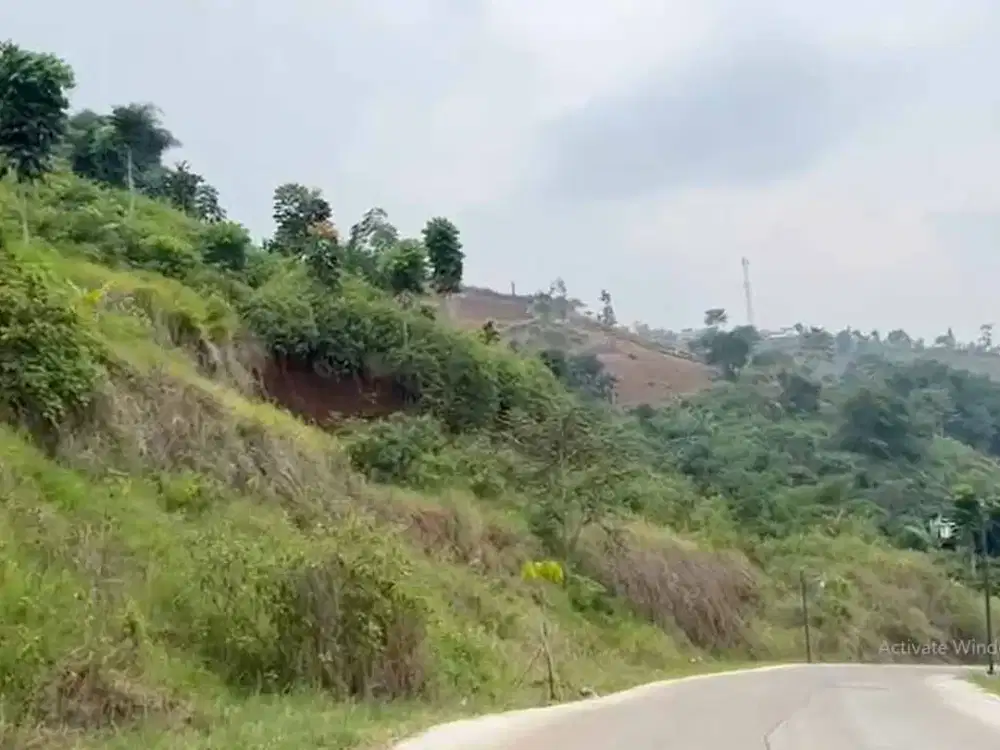 Kavling di Dago Pakar Bandung, View Kota Bandung, cocok untuk Villa Exclusive, 4.395 m²