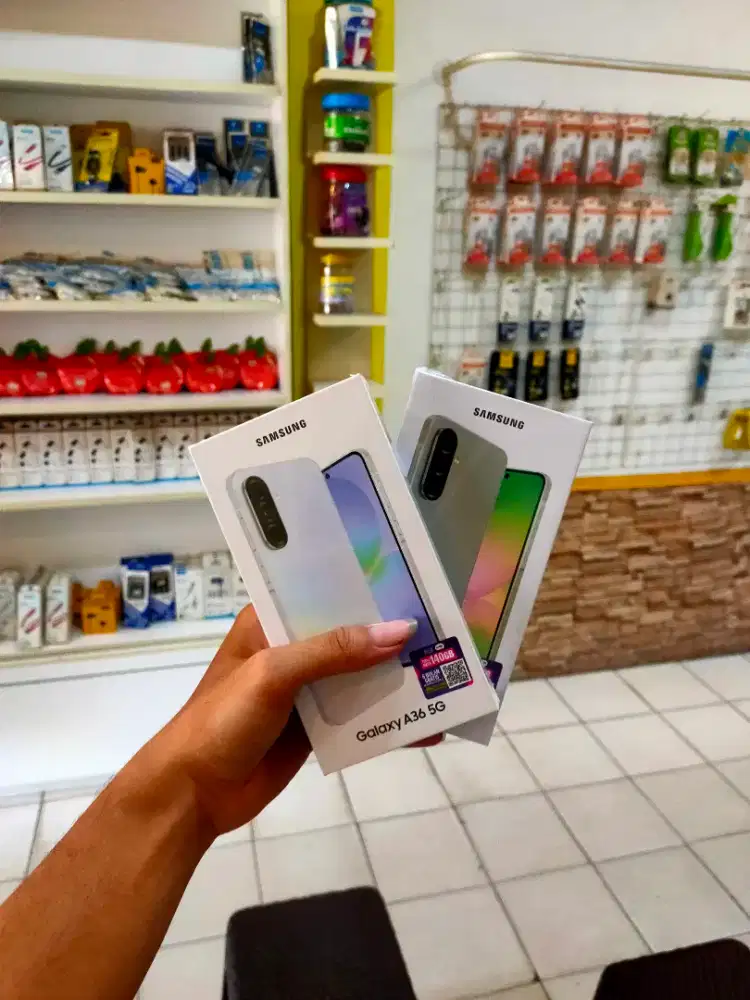 SAMSUNG GALAXY A36 5G 8/256GB GARANSI RESMI SEGEL
