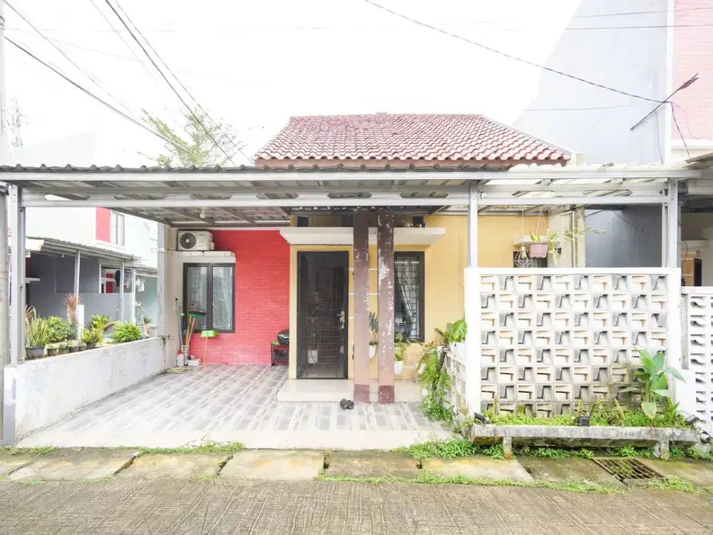 Rumah Strategis Carport Luas 10 Mnt ke Stasiun Depok Bisa Nego J-30278