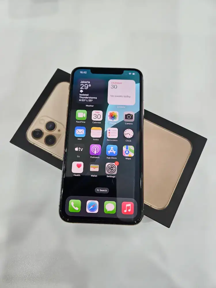 Iphone 11 pro max 256gb gold ibox