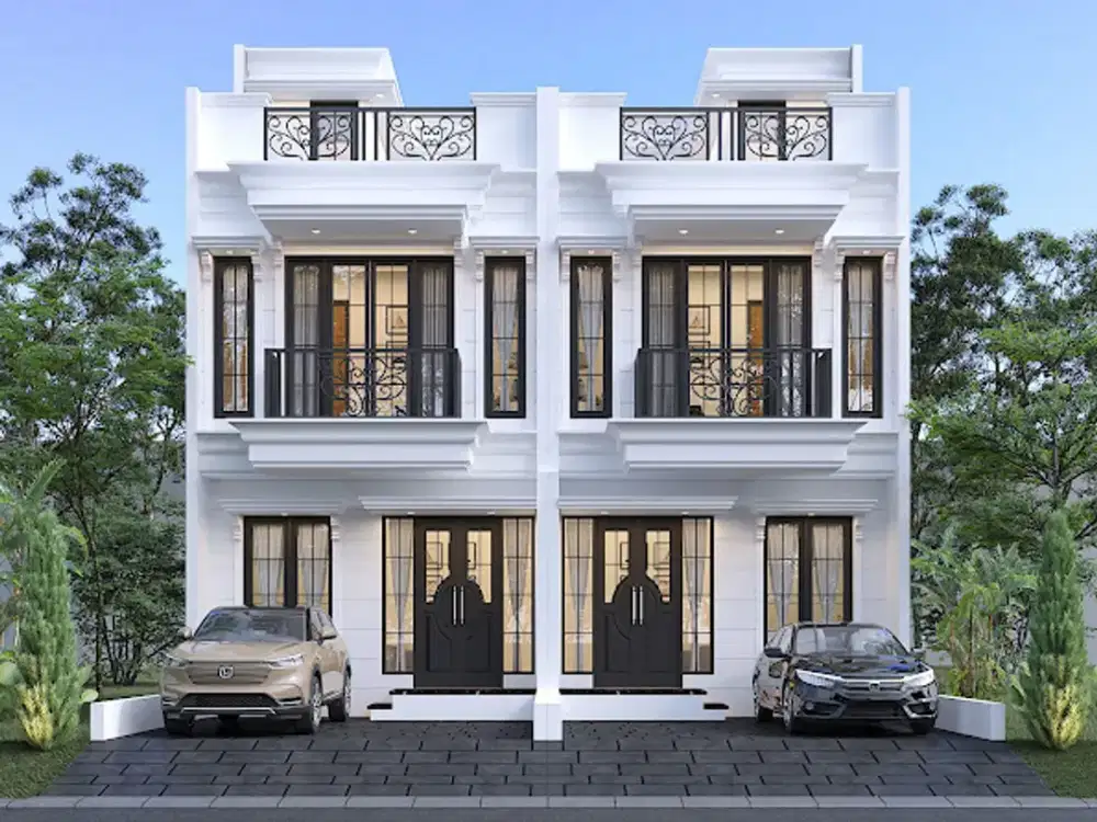 Rumah Modern dengan Rooftop 10 Mnt ke AEON Mall Tanjung Barat J-29357
