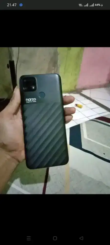Realme narzo 30A 4/64 spek game Helio G85 Batre 6000 mah mulus nomin