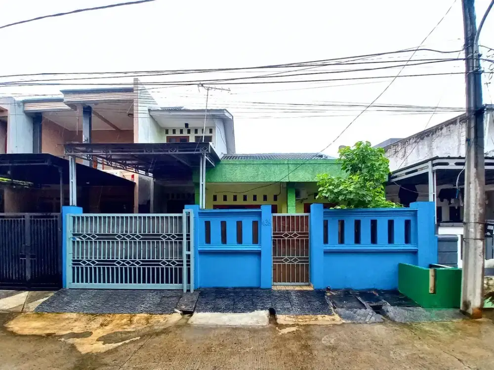 Rumah LB 160 Strategis 8 Menit ke Stasiun Kranji Bebas Banjir J-17544