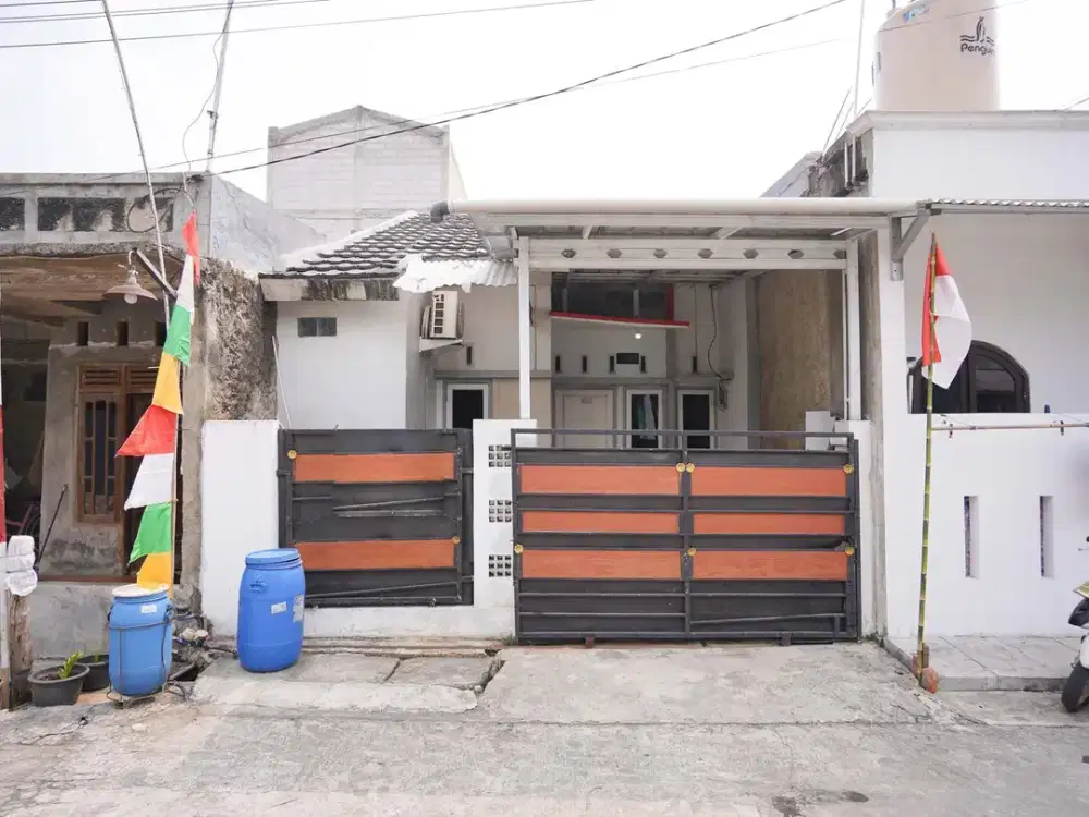 Rumah SHM Hadap Timur 15 Menit ke Stasiun Cikarang Siap Huni J-23902