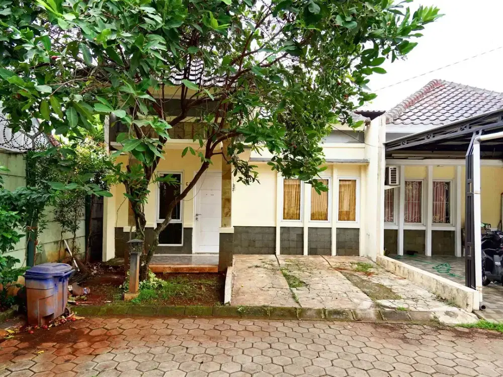 Rumah Asri Strategis Dekat Pintu Tol Gunung Putri Bebas Banjir J-20457