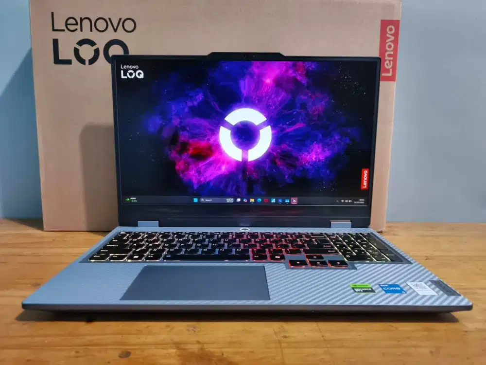 LOQ 15IRX9 i5-13450HX 20/512GB RTX 4050 6GB FHD 144Hz Garansi 2027