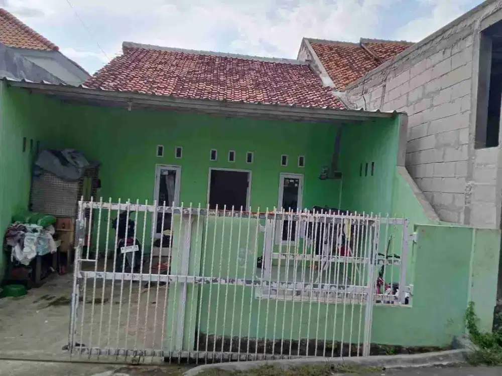 rumah kampung deket jalan raya akses mobil surat SHM