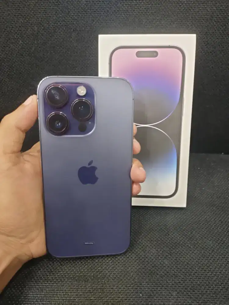 iPhone 14 Pro 128gb iBox Fullset Ori Mulus, Nominus, Siap Pakai
