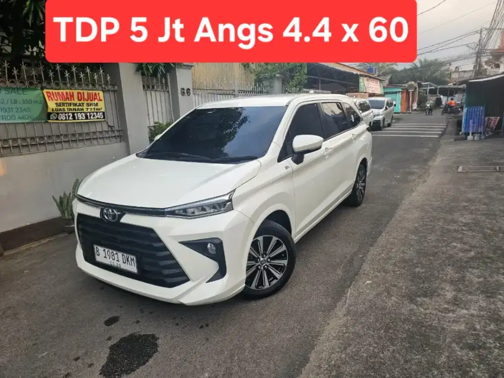 TDP 5 Jt Angs Termurah All New Avanza G 2022 Manual Putih Low Km