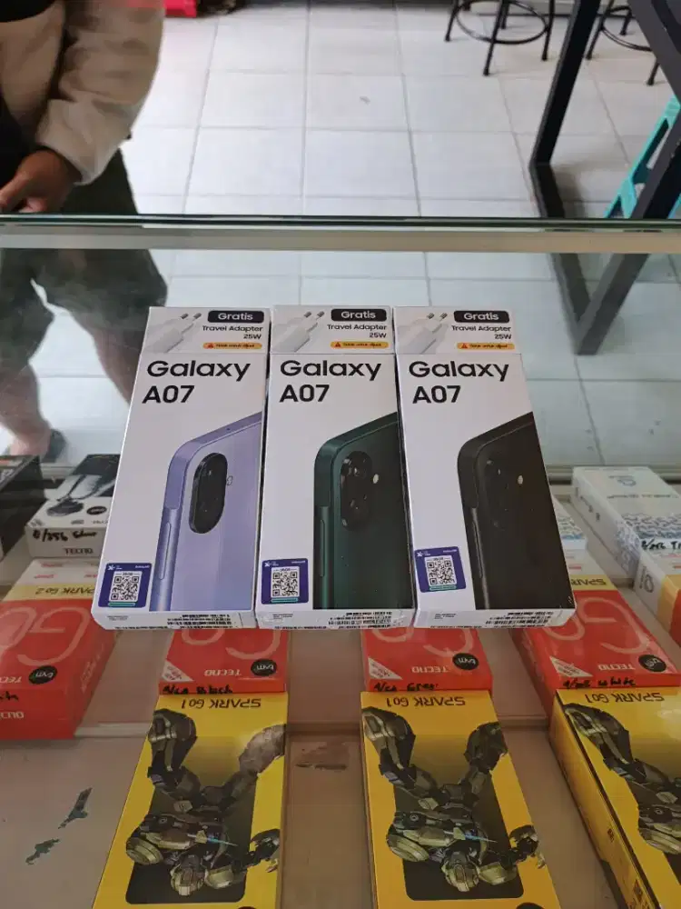 [ Fast respon WA ] Samsung Galaxy A07 6/128 Garansi resmi 1thn