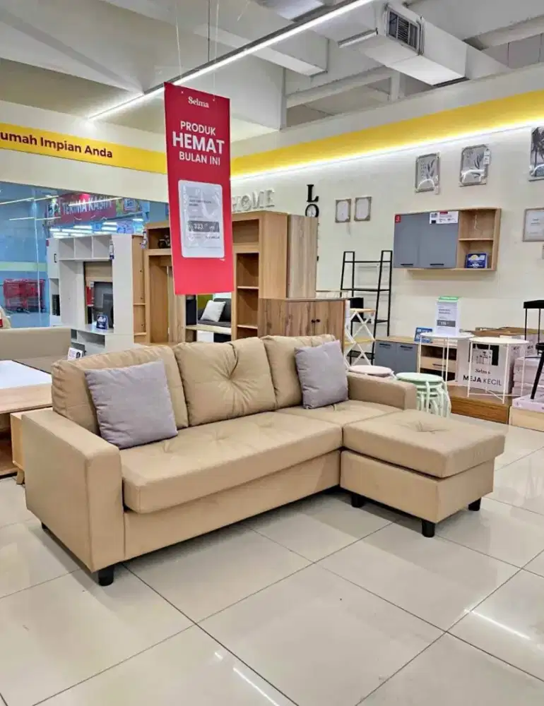 SOFA L 3 SEATER MURAH BERKUALITAS