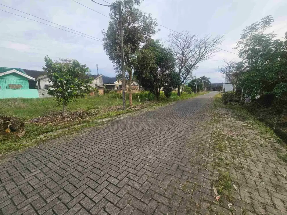 TANAH DALAM KOMPLEK SIAP BAGUN UK 8X20 SECURITY 24 JAM