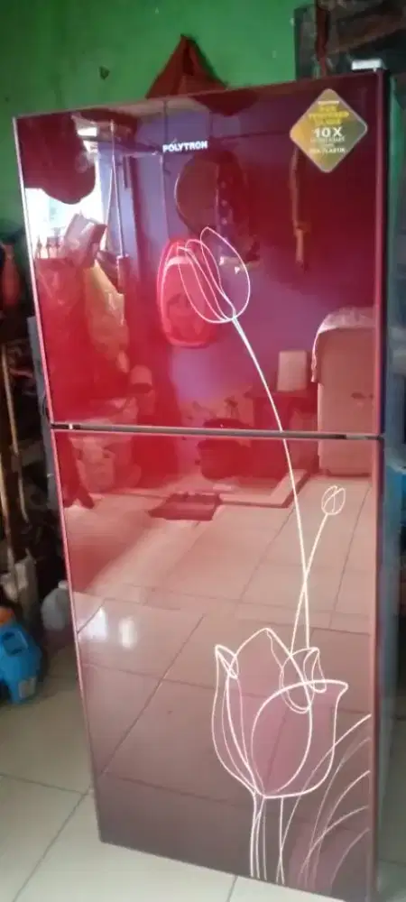 Jual kulkas 2 pintu merk POLYTRON BALEZZA