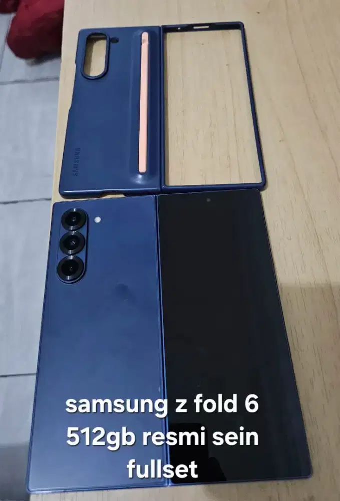 Samsung z fold 6 12/512gb free spen resmi fullset
