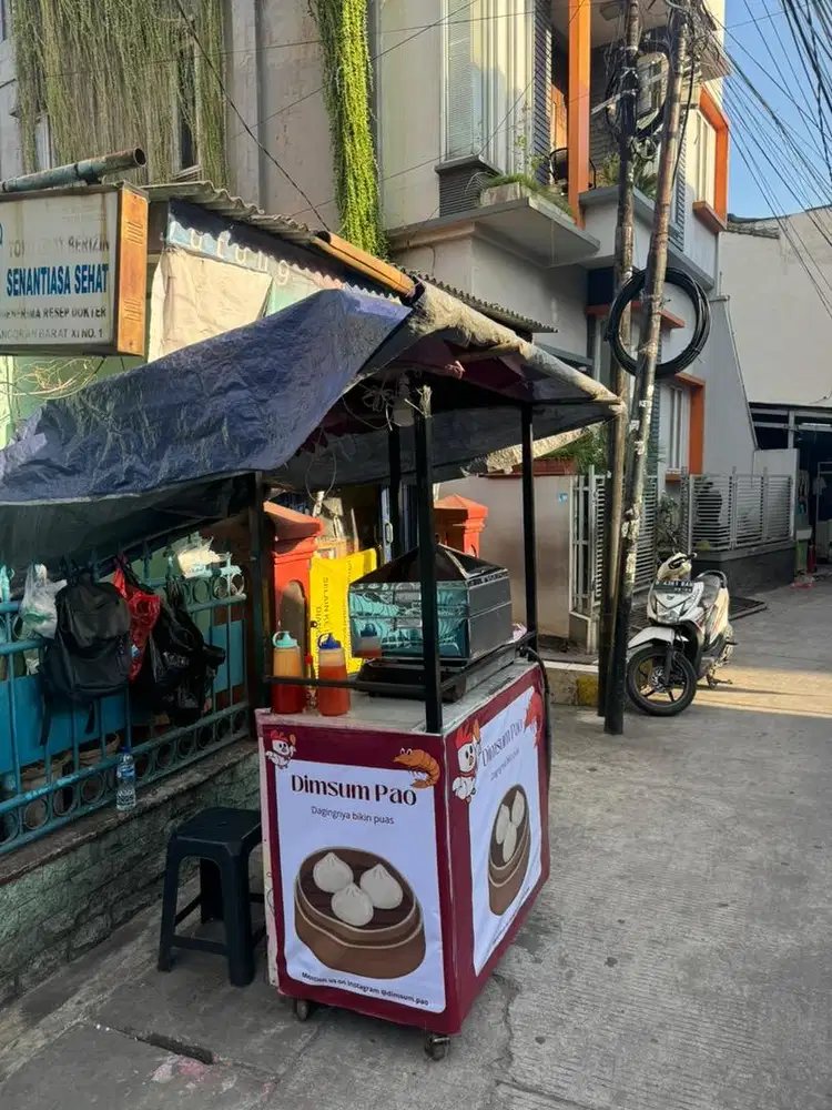 Gerobak jualan minuman / makanan (harga nego)