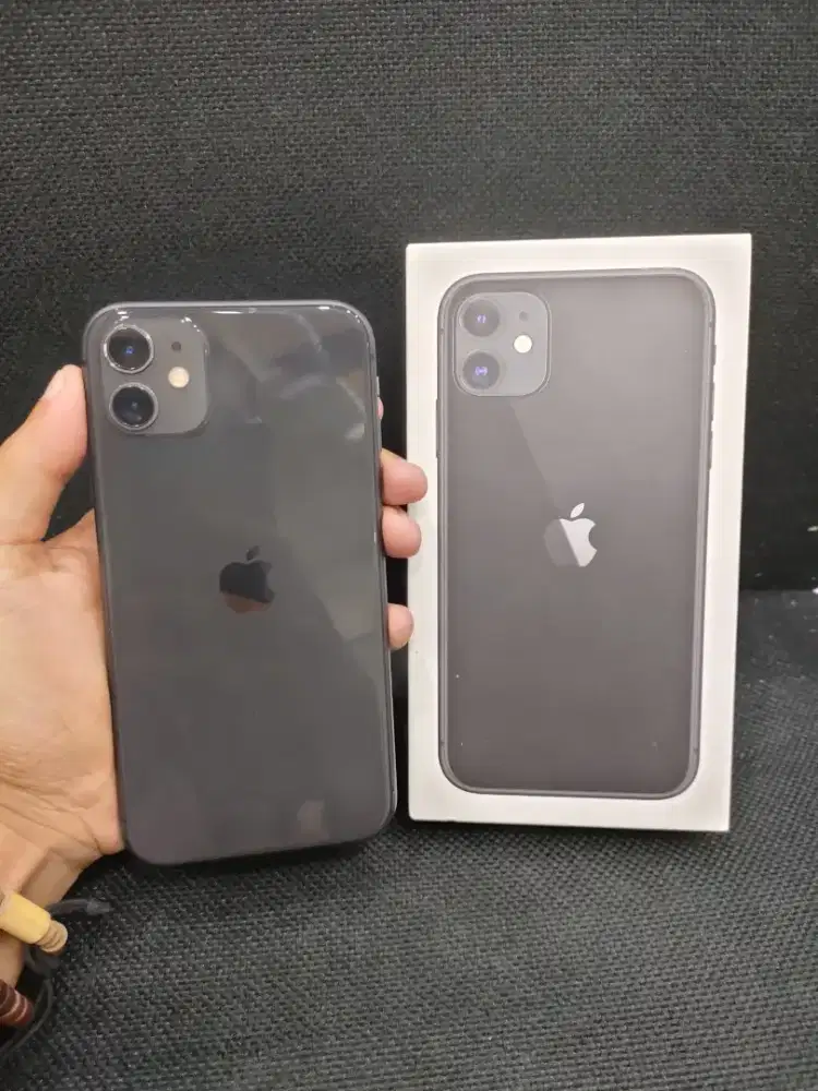 iPhone 11 64gb iBox Fullset Ori, Mulus, Nominus, Siap Pakai