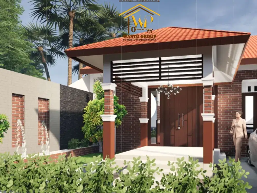 DIJUAL RUMAH CANTIK MURAH 500 JUTAAN DESIGN VILLA LIMASAN DI PRAMBANAN