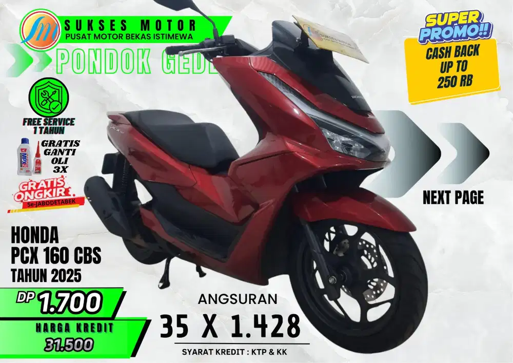 HONDA PCX 160 CBS TH 2025 DP 1.700