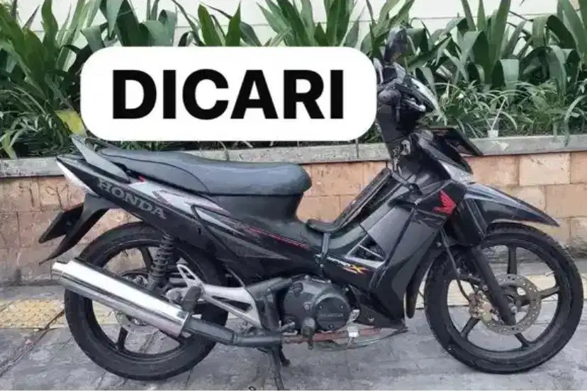 Di Cari Supra X 125 Double Disk DD Tahun 2007 Ke Atas Supra X 2009
